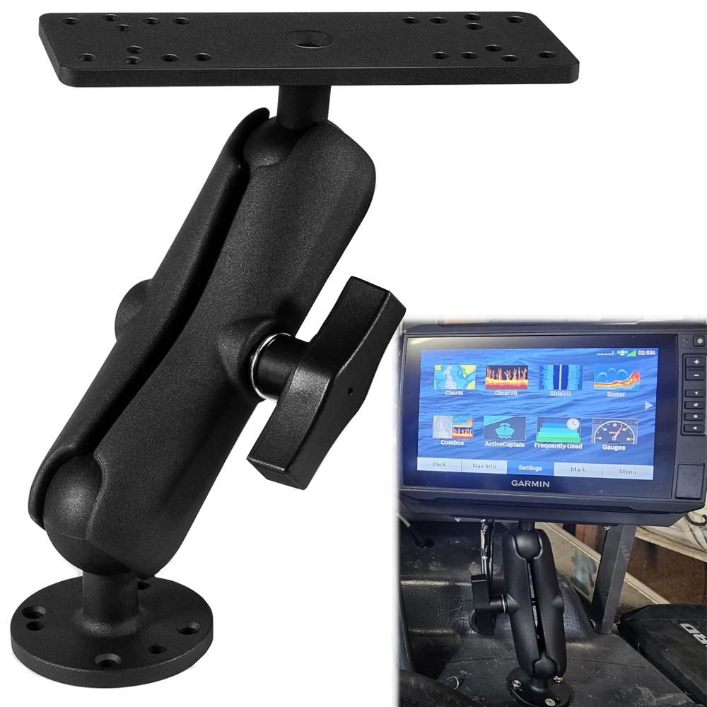 Fish Finder Mount - Алюминиевое крепление для эхолота с шаровым