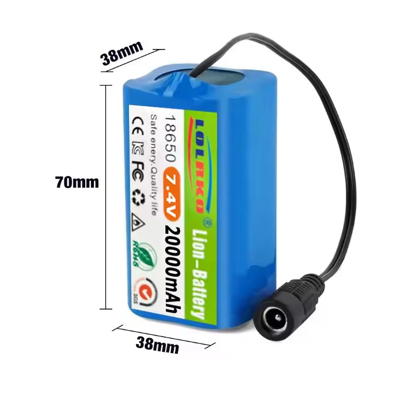 Аккумулятор 7.4V 20000mAh с US – обзор и цена Fish Finder Charger