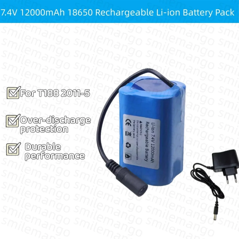 Аккумулятор 7.4V 12000mAh с US – обзор и цена Fish Finder Charger